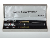 Yeşil Lazer Pointer 8000 mW  5 Başlıklı