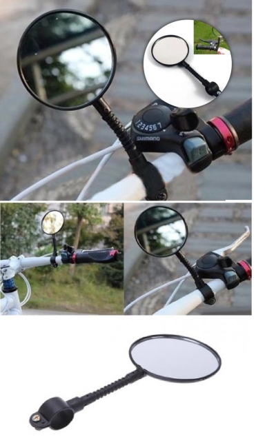 2 Adet Bisiklet Dikiz Aynası Gidona Sabitlenir Geri Görüş Aynası