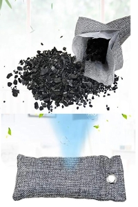 2 Li  Koku Emici Karbon Ayakkabı Koku Giderici  Ev Araba Çekmece Çanta Buzdolabı Mutfak Duman Emici