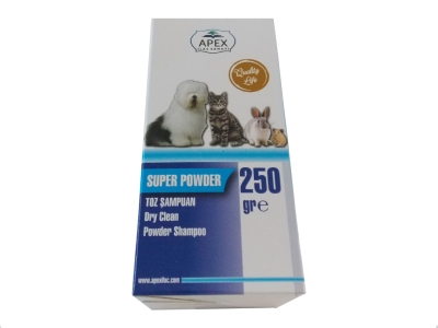 Köpek Toz Şampuan - Apex Super Powder