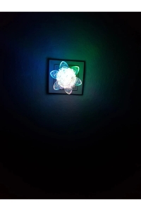 Gül Figürlü Renkli Rgb Fişli Dekoratif Gece Lambası Çocuk Odası Aydınlatma