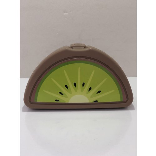 Kivi Model Lunch Box Saklama Kabı – Çatal Kaşık Hediyeli 
