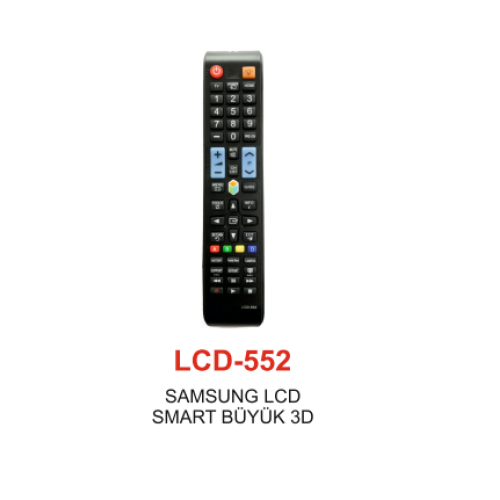 Samsung Source LCD Büyük Tv Kumandası - LCD 552