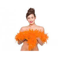 2 Metre Boa Tüy Otriş - Turuncu