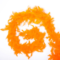 2 Metre Boa Tüy Otriş - Turuncu