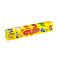 6 Renkli Buğday Unu Oyun Hamuru (Büyük Boy) 