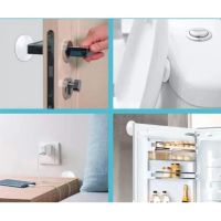 6lı Şeffaf Silikon Mobilya ve Kapı Durdurucu Darbe Pedi Yuvarlak 