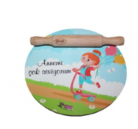 Desenli Mini Sofra Oyun Hamuru Seti - 18 Cm  