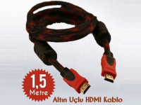 HDMI Kablo Altın Uçlu (1,5 Metre)