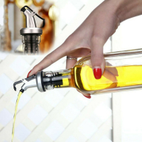 3 ADET Kapaklı Şişe Ucu Servis Aparatı Damlalık Yağdanlık Tıpa 