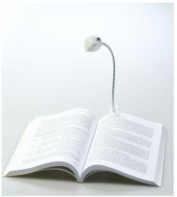 Mandallı Pilli Ledli Kitap Okuma Ve Aydınlatma Lambası 