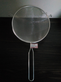 Metal Saplı Kalaylı Un - Süt - Şeker - Bakliyat Süzgeci 22 Cm 