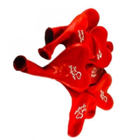 Seni Seviyorum Yazılı 40 lı Kalp Balon