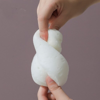 Süngerli Silikon Duş Fırçası - Peeling Banyo Kesesi