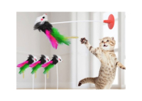 Vantuzlu Kedi Oyuncağı - Fare Yakalama Oyuncağı 
