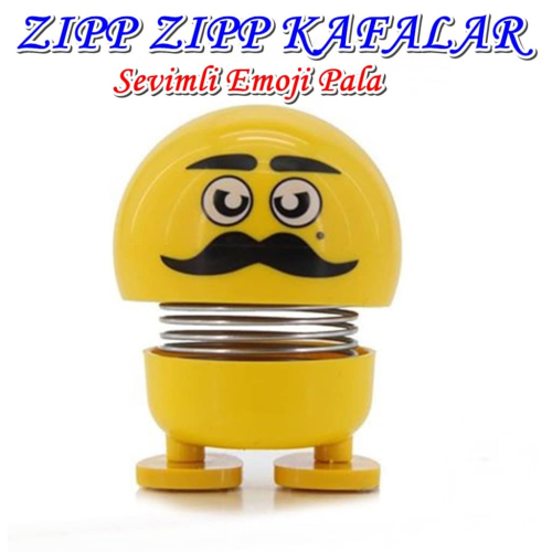 Zıp Zıp Kafalar Sevimli Kafa Sallayan Emojiler Çılgın Kafalar