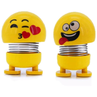 Zıp Zıp Kafalar Sevimli Kafa Sallayan Emojiler Çılgın Kafalar
