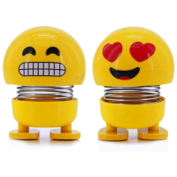 Zıp Zıp Kafalar Sevimli Kafa Sallayan Emojiler Çılgın Kafalar
