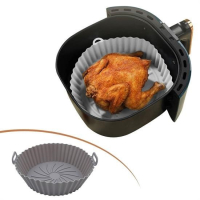 Fritöz Airfryer Ve Fırın Silikon Pişirme Matı 20 cm Yuvarlak