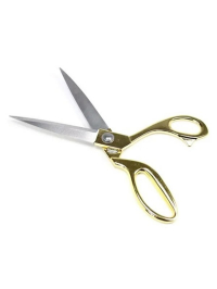Profesyonel Terzi Makası - Altın Saplı Makas Büyük Boy