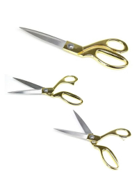 Profesyonel Terzi Makası - Altın Saplı Makas Büyük Boy