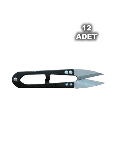 Temizleme Makası - Metal - 12 Adet