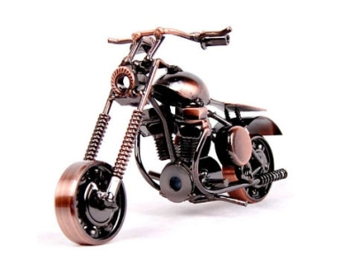 Metal Motosiklet - Bakır