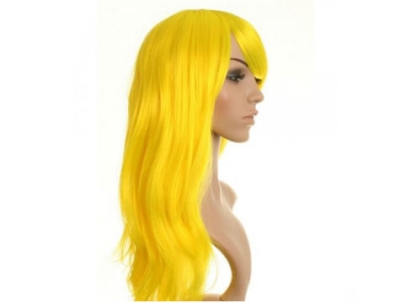 Uzun Peruk Saç -  Açık Sarı