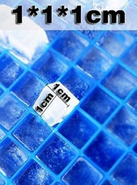 160 Bölmeli Mini Küp Silikon Buz Kalıbı Buzluk