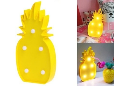 Ananas Tasarımlı Masa Lambası