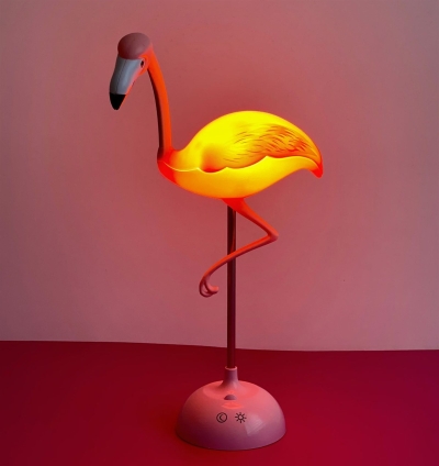 Flamingo Masa Lambası - 2 Fonksiyonlu USB Şarjlı