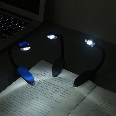 Kitap Okuma Işığı Led Booklight Kıskaçlı Pilli Model Led Işık