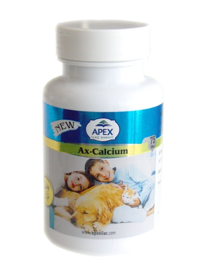 Kedi Kalsiyum Fosfor Katkısı - Ax Calcium 75 Tablet