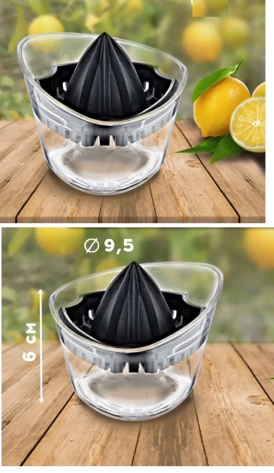 Mini Akrilik Limon Portakal Narenciye Sıkacağı