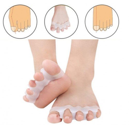 5 Parmak Ayıran Geçmeli Makara Beyaz Renk (T-542)