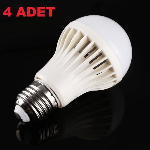 7W Enerji Tasarruflu Led Ampul ( 4 Adet )