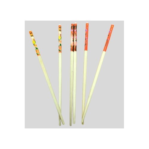 Bambu Chopstick Çubuk Yemek Çubuğu Yıkanabilir Tekrar Kullanılabilir (10 Çift- 20 Adet )