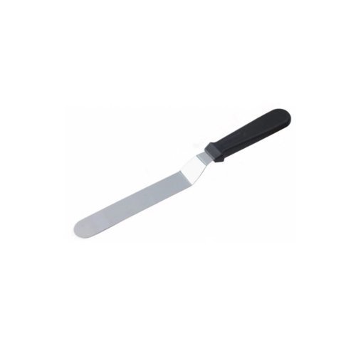 Eğik Pasta Sıvama Spatulası Metal 33 Cm