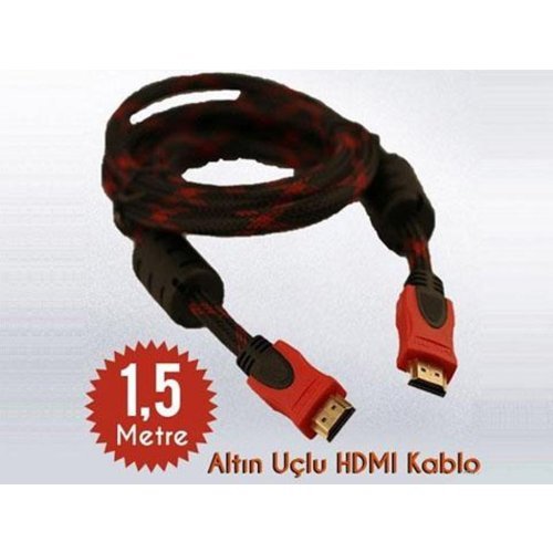 HDMI Kablo Altın Uçlu (1,5 Metre)