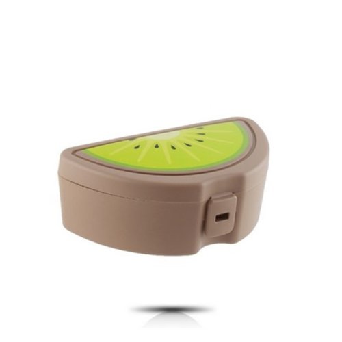 Kivi Model Lunch Box Saklama Kabı – Çatal Kaşık Hediyeli 
