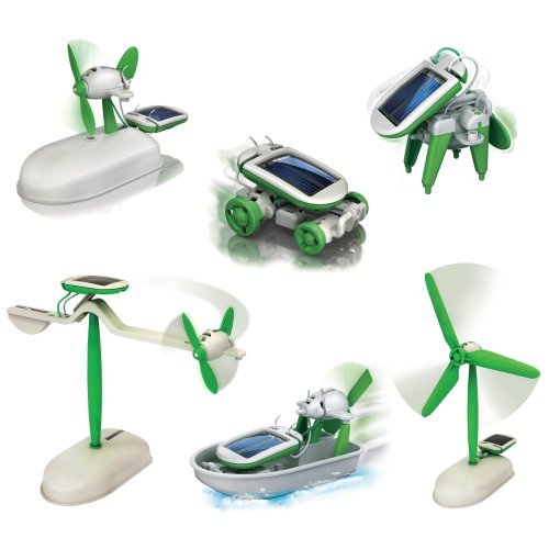 Solar Robot Mucit Kiti - 6 in 1