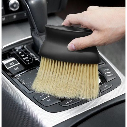 Araç İçi Temizlik Fırça Seti 7'li Oto Detay Fırçası Yumuşak Toz Alma Klima Havalandırma Torpido