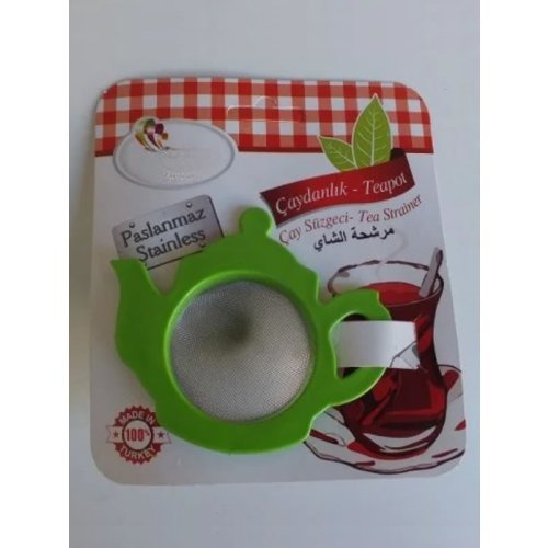 Çay Süzgeci Demlik Şeklinde