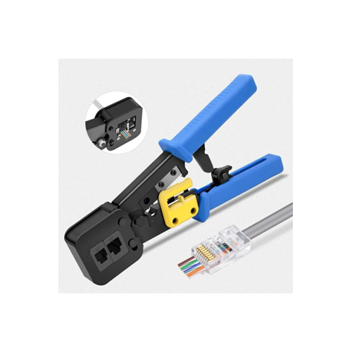Ez Rj45 Rj11 Rj12 Cat5 Cat6 Yeni Nesil Konnektör Pense Çok Fonksiyonlu Ergonomik Kolay Sıkma Pensesi