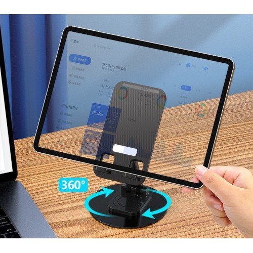 Katlanabilir Telefon Tutucu Stand Yuvarlak Tabanlı (C-074)