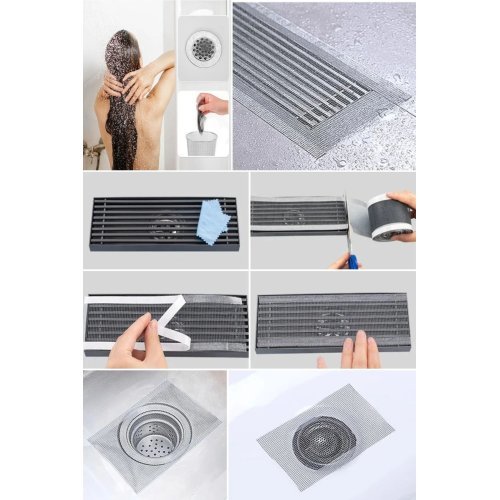 Yapışkanlı Pencere Sinekliği Tamir Bandı  Böcek Önleyici Yama Bandı –Gider Süzgeç 2 mt x 5 cm